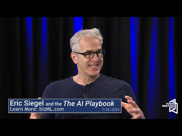 Eric Siegel and The AI Playbook