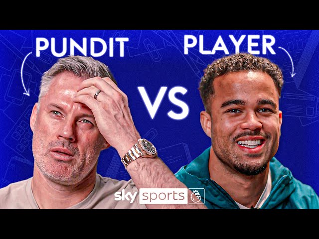 JAMIE CARRAGHER vs JUSTIN KLUIVERT ULTIMATE QUIZ | Player vs Pundit 🏆