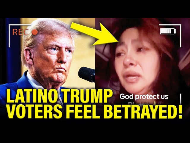 Latino Trump Voters SOBBING IN TEARS as Trump BETRAYS THEM