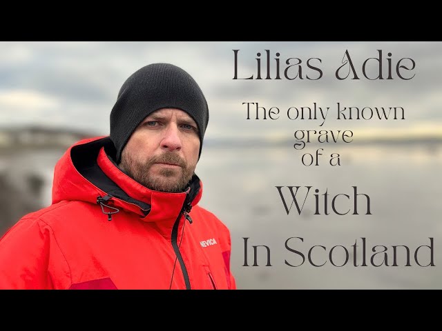 Lilias Adie. The only known grave of a Witch in Scotland.