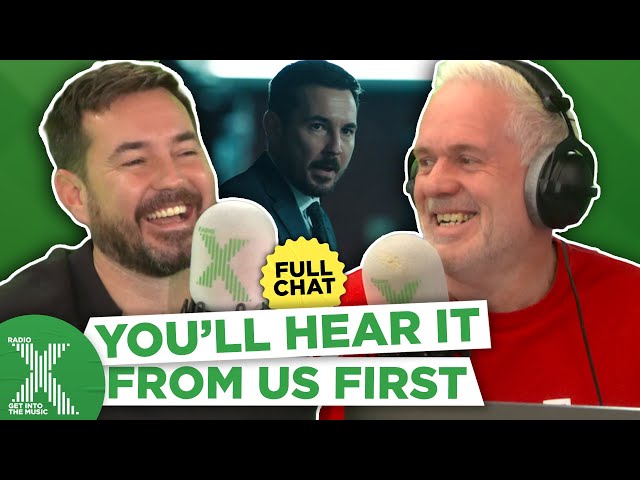 Martin Compston responds to Line of Duty rumours | The Chris Moyles Show | Radio X