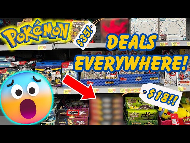 How to Pokemon Card Hunt in 2024... DEALS Everywhere!! 😱 Pokemon Card Hunt VLOG 🤳