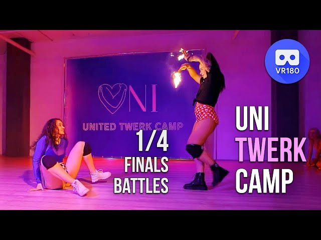 UNI Twerk Camp | 1/4 Finals Battles in VR180 3D