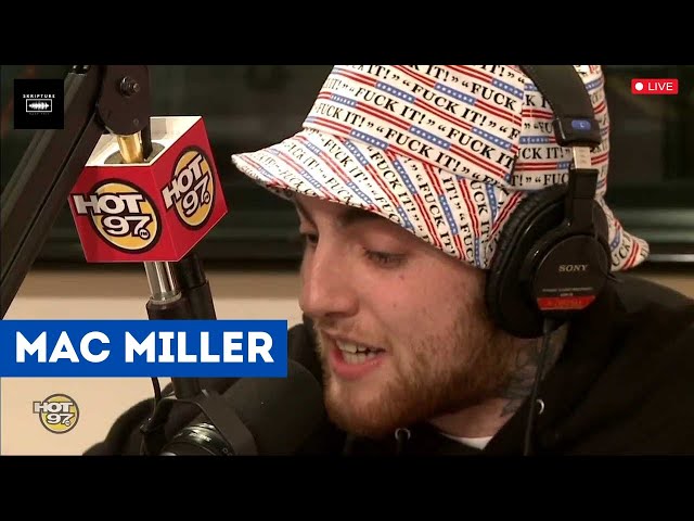 MAC MILLER Does A CRAZY Freestyle on FUNK FLEX! (LIVESTREAM)