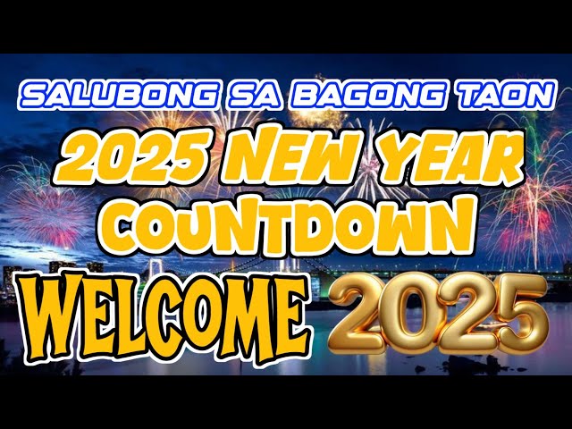 2025 NEW YEAR COUNTDOWN | WELCOME 2025 | DJ MONSOY DISCO REMIX