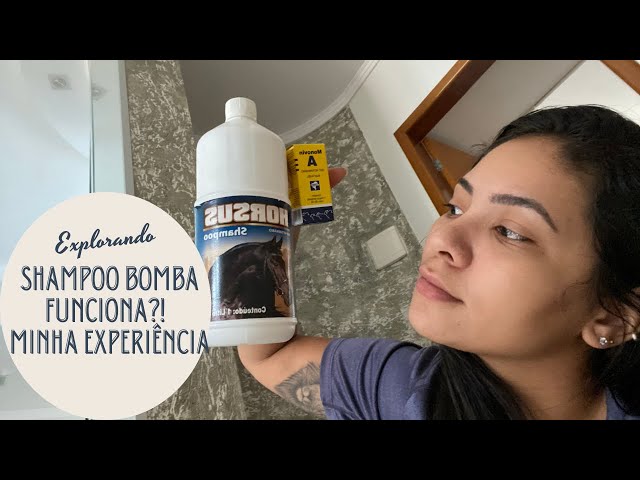 RESENHA DE SHAMPOO BOMBA 💣 | MONOVIN A E SHAMPOO DE CAVALO 😳😳