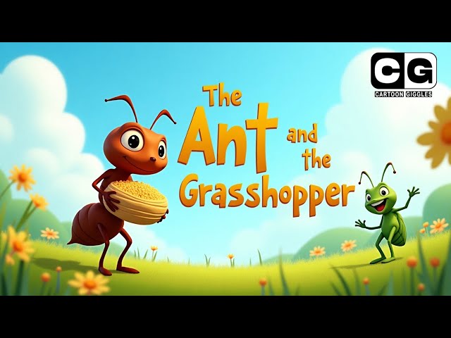 The Ant and the Grasshopper || Moral Bedtime Stories For Kids In English | English Stories