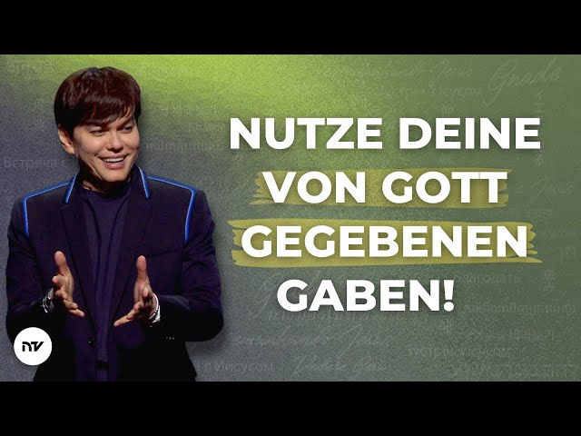 Aktiviere deine Gnadengaben für ein Leben in Gottes Fülle | Joseph Prince | New Creation TV Deutsch