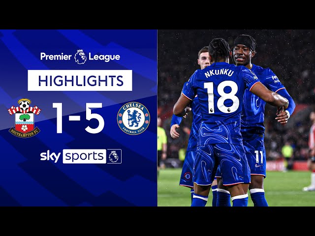 Chelsea smash FIVE past Southampton! 🔵 | Southampton 1-5 Chelsea | Premier League Highlights