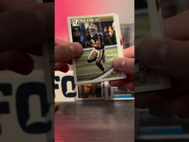 100$ pack of football cards