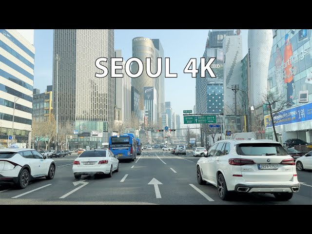 Seoul 4K HDR - Beverly Hills - Scenic Drive