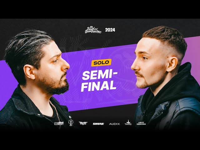 Madz vs Bass Ventura | UK Beatbox Championships 2024 | Solo Semi Final