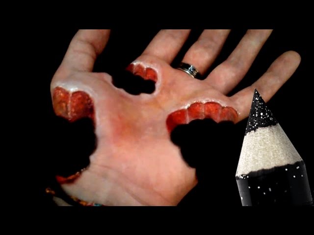 10 Cool illusions - Hand Art Makeup [Compilation]