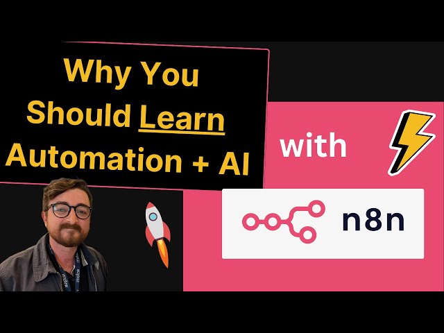 Why You NEED Automation & AI in 2025 (n8n intro and quick demo)