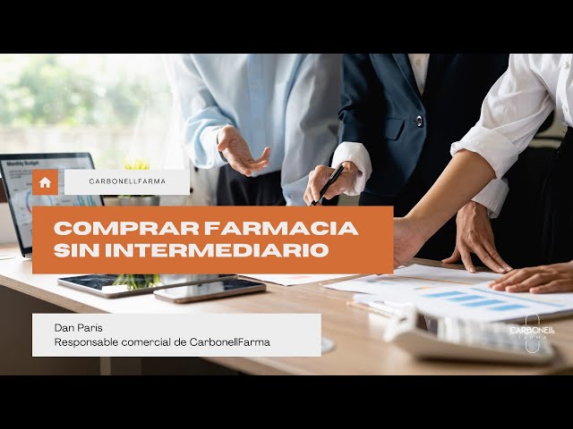 Comprar Farmacia sin intermediario