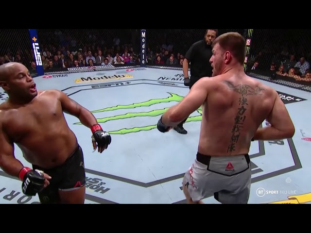 Miocic vs Cormier - All significant strikes