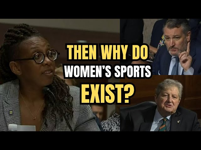 Ted Cruz and John Kennedy Make Kelley Robinson Look FOOLISH on Biological Men in Women's Sports