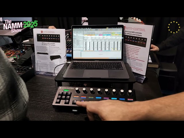 NAMM 2025 | Melbourne Instruments | Roto Control Motorized Midi Controller | #NAMMShow