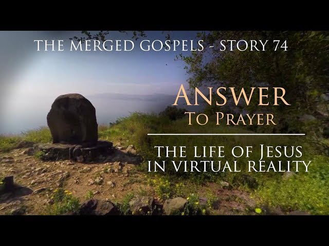 The Life of Jesus in Virtual Reality - Story 74, Answer to Prayer (360° Version)