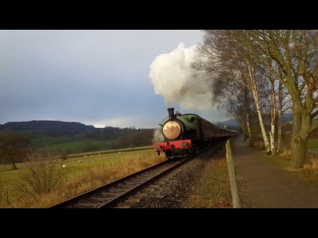 Steam Train At Matlock