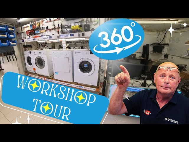 Take a 360° Tour of Our 100% Eco-Friendly Appliance Repair Workshop and Film Studio