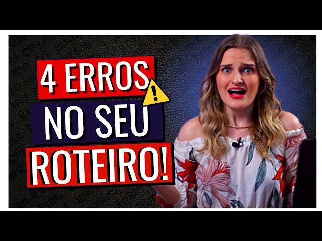 ⚠️PIORES ERROS que youtubers iniciantes cometem ao fazer ROTEIROS de VÍDEOS!