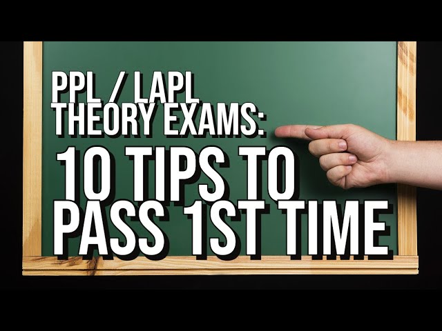 The PPL / LAPL Online Theory exams