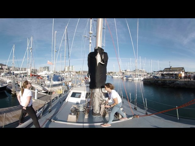 A 360' video tour onboard the eXXpedition sailing vessel.