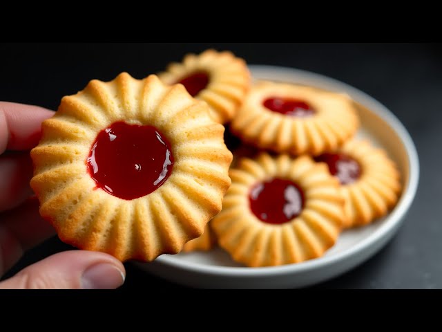 Do you have butter and eggs? Bake these soft cookies! Quick recipe!