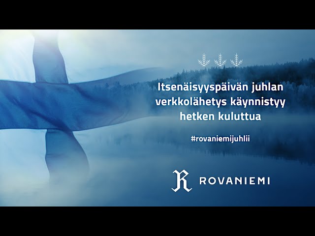 Itsenäisyyspäivän juhla Rovaniemellä 2021