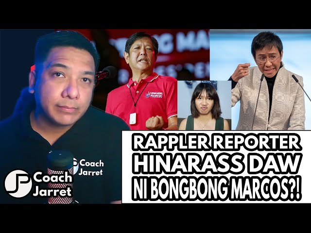 BONGBONG MARCOS NANG-HARASS NG RAPPLER REPORTER?!