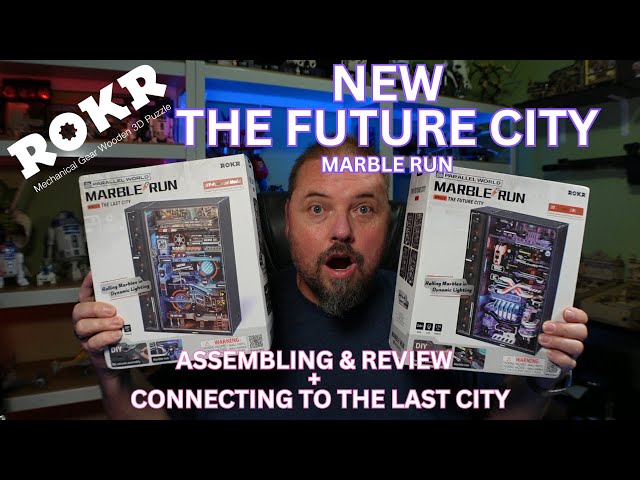 ROKR Marble Run THE FUTURE CITY