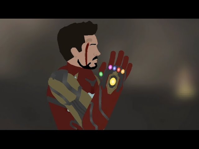 "I Am Iron Man" Scene Avengers Endgame - Stick Nodes