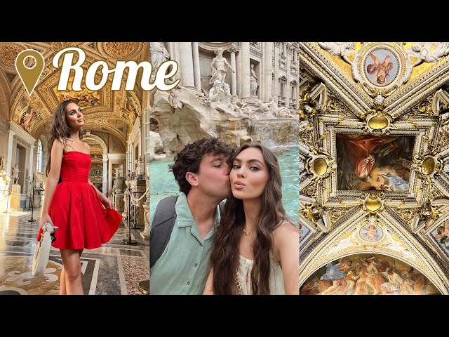 3 DAYS IN ROME ⛲️ 🍝 🇮🇹 Vatican City, Trevi Fountain, Colosseum & More | Italy Travel Vlog 2024