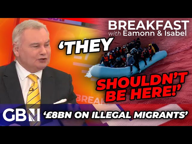 'They SHOULDN'T be here!': Eamonn FUMES at BILLIONS spent on ILLEGAL migrants while OAP benefits CUT