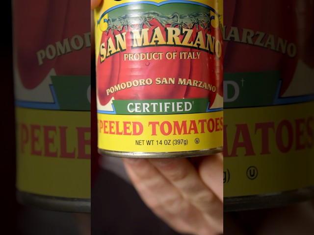 How to Spot FAKE San Marzano Tomatoes