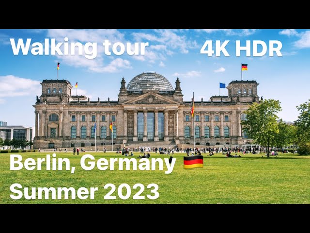 Walking tour Berlin, Germany 🇩🇪 4K HDR Summer 2023 / Берлин Прогулка по городу