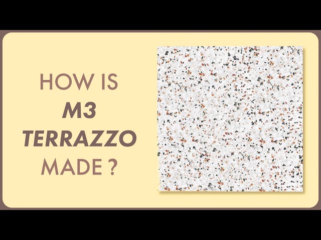 How it's made -  M3 TERRAZZO Tiles