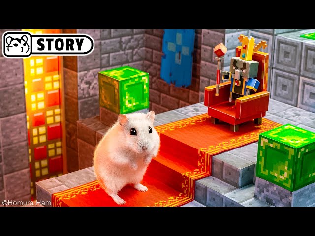 Homura Ham's Hamsters in the Minecraft Dungeons - Obsidian Pinnacle