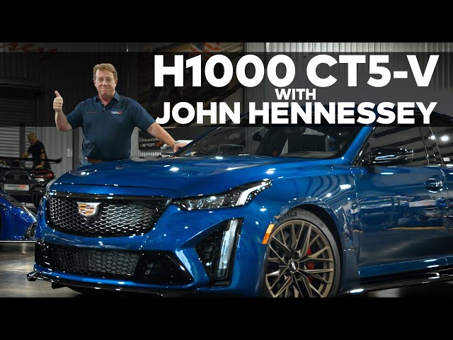 1000HP Cadillac 6sp Manual Test Drive with John Hennessey // H1000 Upgrade // CT5-V