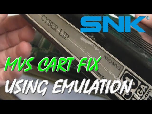 SNK Neo Geo MVS Cart Sound Repair (Emulation to the rescue!)