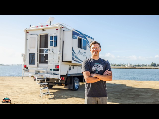 Living Full Time in this Spacious Truck Camper RV