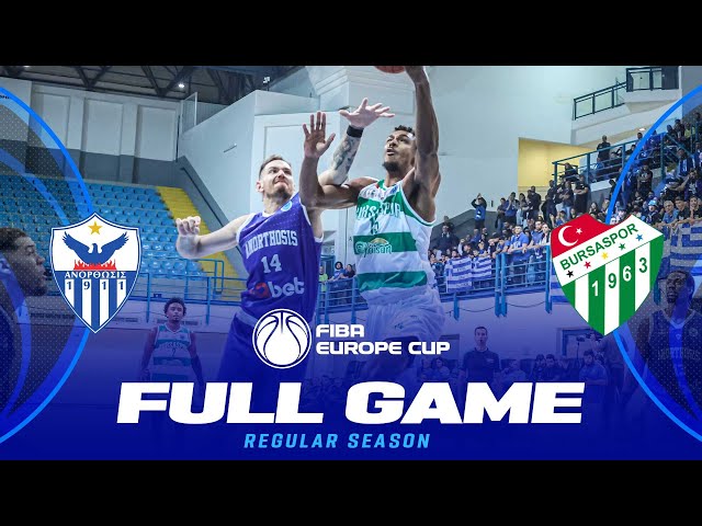 Anorthosis Famagusta v Bursaspor | Full Basketball Game | FIBA Europe Cup 2024-25