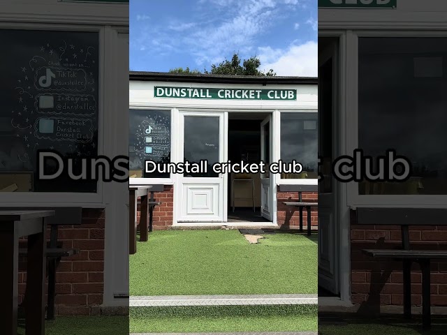 Dunstall Cricket Club vs Sandiacre Town Cricket Club 🏏 #cricket