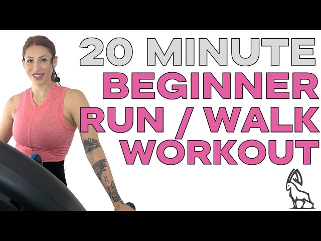 20-Minute Beginner Treadmill Workout | Run & Walk Follow-Along