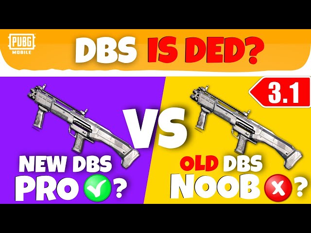 NEW DBS VS OLD DBS 3.1 Update In PUBG MOBILE/BGMI GUIDE/TUTORIAL) [ENGLISH SUB]