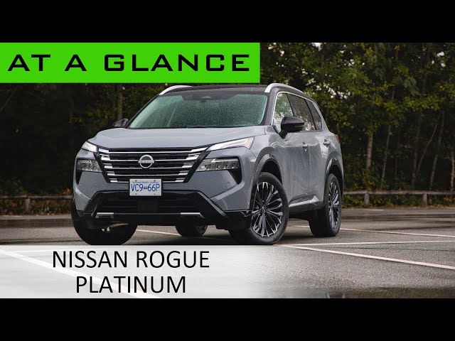 At a Glance: 2024 Nissan Rogue Platinum