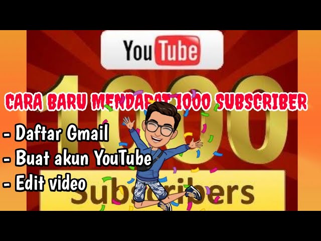 Cara baru mendapatkan 1000 subscribers dengan cepat dan gampang