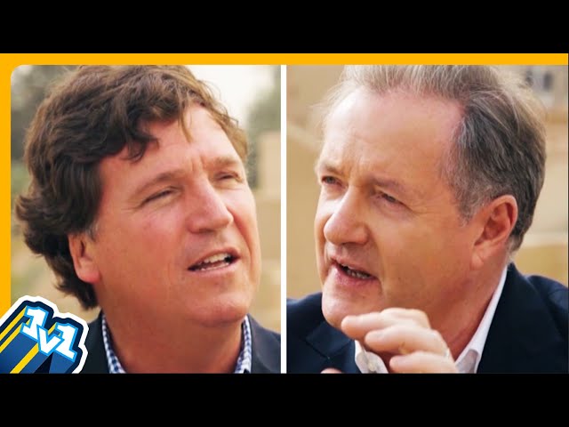 ''Shut The F*ck Up!" Tucker Carlson vs Piers Morgan