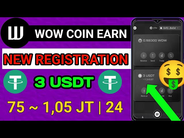 Wowearn Mining - How to Earn Wowearn (USDT) in the Wowcoin Network